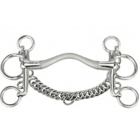 Mors pelham Sprenger Satinox paso de lengua