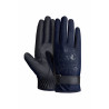 Guantes de equitación B Vertigo Laia para mujer con logotipo impreso - Azul marino oscuro