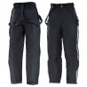 Pantalón de equitación de invierno para niño Horze WinterRider - Negro