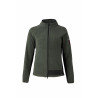 Chaqueta de equitación polar elástica B Vertigo Cleo para mujer - Verde hiedra