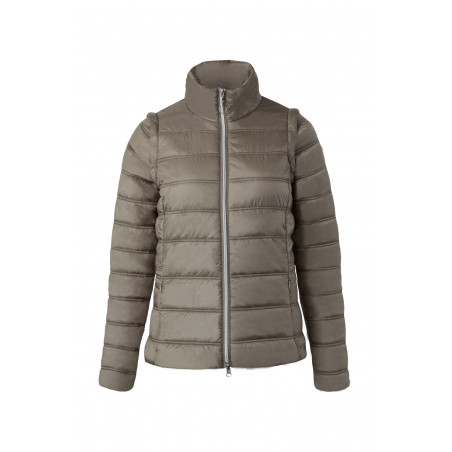 Plumífero Horze Natalie con mangas desmontables para mujer