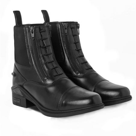 Botas Horze de cuero Horze Kingston con doble cremallera para mujer