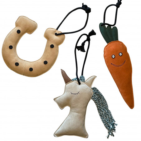 Juguete para caballos de cuero Canter