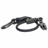 Imperial Riding Little Space Bungee Truck Tether Lanyard 60cm - Negro