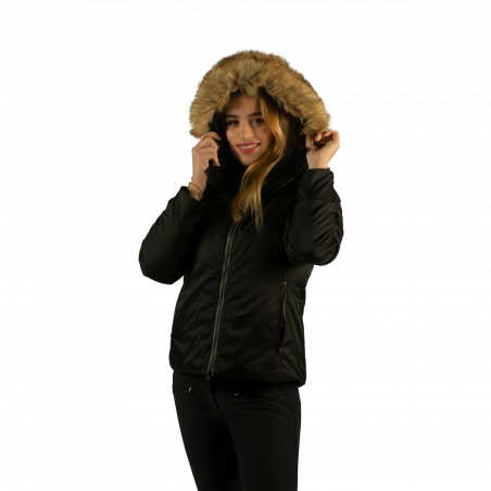 Chaqueta impermeable para mujer Forssa Flags & Cup