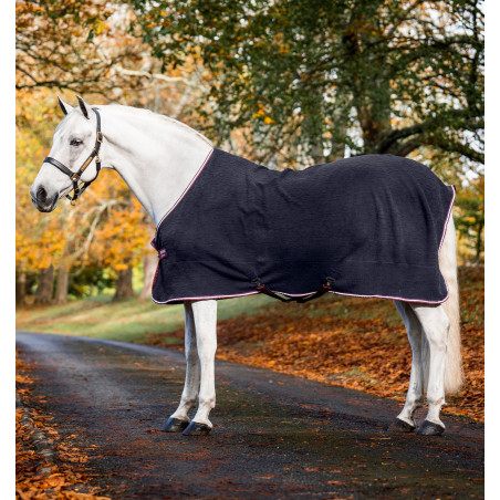 Manta polar Horseware en relieve Jersey