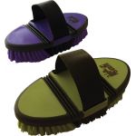 Cepillo de raíces de nylon Hippo-Tonic Softgrip flexible