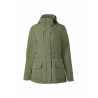 Chaqueta de cáscara técnica Horze Jadine mujer - Escarabajo verde caqui