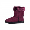 Botas forradas impermeables Davos Fur HKM - Rojo oscuro
