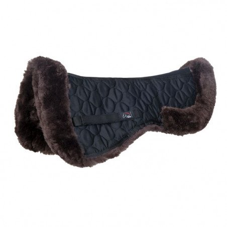 Amortiguador de borrego auténtico estilo HKM