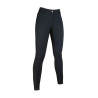 Pantalón Sunshine con rodilleras de silicona HKM - Negro