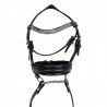 Brida Cuddle Pony HKM - Negro