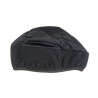 Gorro de forro polar y malla HKM - Negro