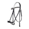 Bridon Carolin HKM - Negro / blanco