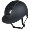 Casco Glamour Shield HKM - Negro / plata