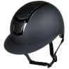 Casco Glamour Shield HKM - Negro / negro