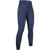 Pantalón Comfort Flo Style con rodilleras de silicona HKM - Azul oscuro