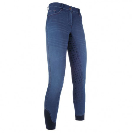 Pantalón Summer Denim Easy fondo 3/4 en silicona HKM