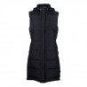 Chaleco largo sin mangas Misty HKM - Negro