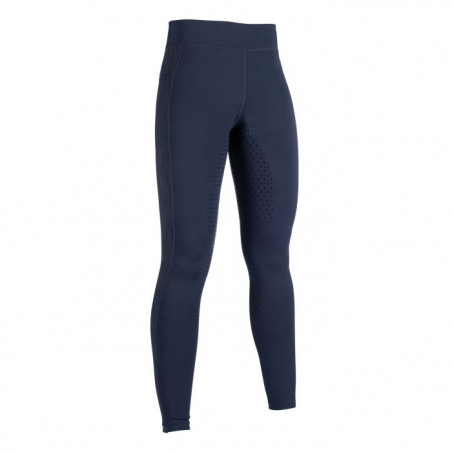 Legging Flow Reflectante con asiento completo de silicona HKM