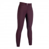 Pantalón Helene de asiento completo en silicona HKM - Rojo oscuro