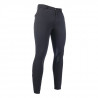 Pantalón de hombre James con rodilleras de silicona HKM - Negro