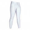 Pantalón de hombre Sportive con refuerzos de tela HKM - Blanco
