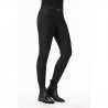 Pantalón softshell Winner con fondo de silicona HKM - Negro