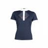 Polo de competición Kayla HKM - Azul oscuro