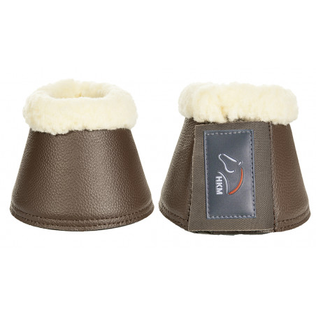 Campanas Comfort en imitación de cuero acolchado HKM