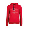 Sudadera estilo deportivo ecuestre HKM - Roja
