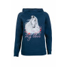 Sudadera con capucha Spirit HKM - Azul oscuro