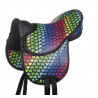Silla para Shetland set Colourful HKM - Corazón / negro