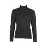 Camiseta de manga larga con cuello alto Marrakesh HKM - Negro
