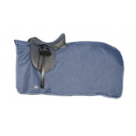 Cubre-riones impermeable con corte para silla HKM