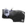 Polar fleece uitrijdeken HKM - Negro