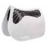 Manta de silla Acavallo GP/Jump Twin Sided - Blanco