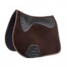 Manta de silla Acavallo GP/Jump Twin Sided - Castaño