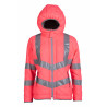 Chaqueta para mujer Reflective HKM - Rosa neón