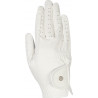 Guantes Grip Style HKM - Blanco