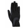 Guantes Grip Mesh HKM - Negro