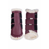 Gueteras Comfort Premium Fur HKM - Rojo oscuro