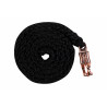 Longe Berry con mosquetón antipánico HKM - Negro / oro rosa