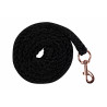 Longe Berry con mosquetón HKM - Negro / oro rosa