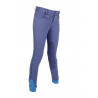 Pantalón Kids Easy con rodilleras de silicona HKM - Azul vaquero