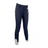 Pantalón Kids Easy con rodilleras de silicona HKM - Azul oscuro