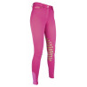 Pantalón Soft con rodilleras de silicona HKM - Rosa