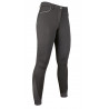 Pantalón Equilibrio Style con culera de silicona HKM - Marrón oscuro