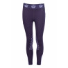 Legging Lola con rodilleras de silicona HKM - Lila oscuro