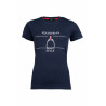 Camiseta Equine Sports Style HKM - Azul oscuro
